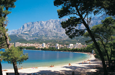 city beach Makarska
