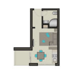 Apartment for 2 Makarska Villa Makarana Apartment for 2 Makarska Villa Makarana 150x150 Apartment for 2