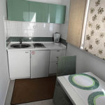 Green Kitchenette 150x150 Apartment for 8 12 