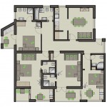 apartment for 10 to 12 in Villa Makarana Makarska 150x150 Apartment for 8 12 